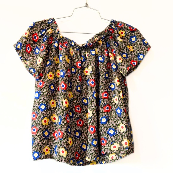 Compañía Fantástica Boho Floral Print Top Size M - Picture 1 of 6